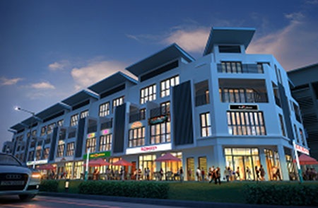 Gamuda Gardens gấp rút hoàn thành các hạng mục tiện ích - 1 Dãy nhà phố thương mại mang đến những tiện ích tối ưu cho cuộc sống trọn vẹn tại khu đô thị