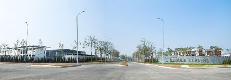 Gamuda Gardens gấp rút hoàn thành các hạng mục tiện ích - 3 Trục đường chính dẫn vào khu đô thị