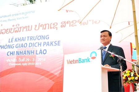 Lễ ký kết hợp tác toàn diện giữa VietinBank chi nhánh lào với 4 Công ty lớn của Lào.