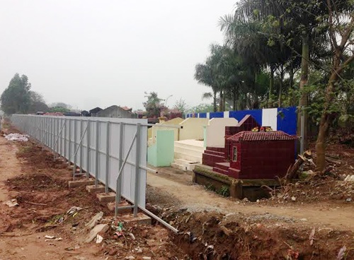 Căn hộ hạng sang view chuẩn nghĩa địa - 15 Dự án tại đường vành đai 3 đang quây nghĩa trang để triển khai khu đô thị