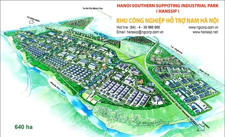 Quy hoạch dự án Khu công nghiệp hỗ trợ Nam Hà Nội (HANSSIP)
