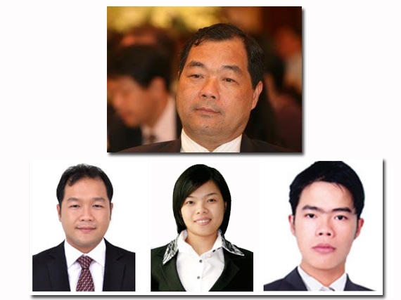 Cú thoát xác thần sầu của đại gia Trầm Bê - 1 Cha con đại gia Trầm Bê.