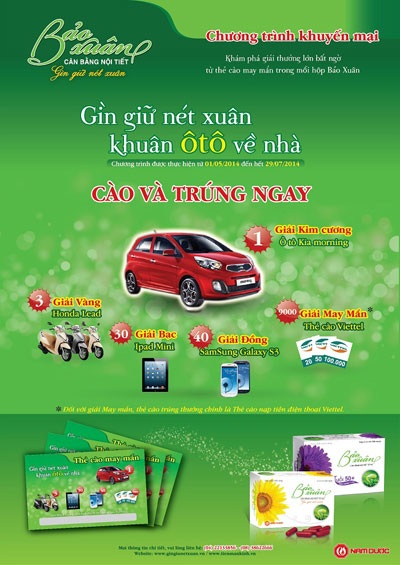 Bảo Xuân chúc mừng khách hàng đầu tiên trúng Samsung Galaxy S3 - 2 THÔNG TIN VÀ THỂ LỆ CHƯƠNG TRÌNH