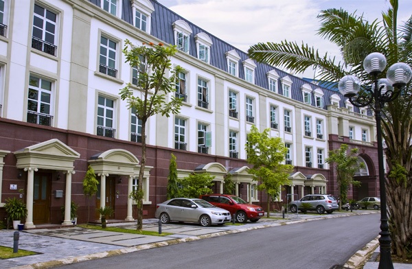 Khu đô thị theo phong cách kiến trúc Pháp