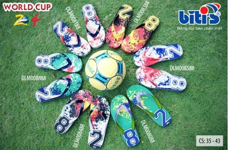 Mùa hè Brazil 2014 “nóng bỏng” cùng Biti’s