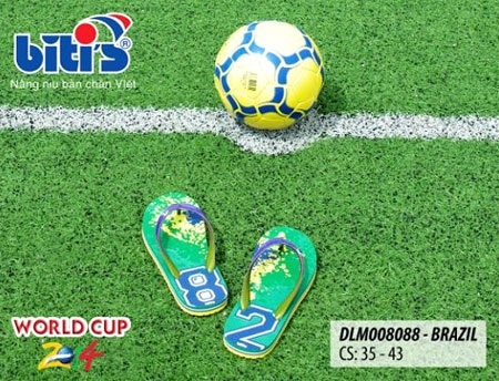 Mùa hè Brazil 2014 “nóng bỏng” cùng Biti’s