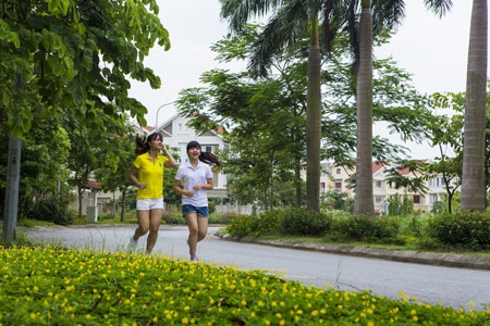 Đặng Xá - đổi thay ở vùng đất cũ - 2 Không gian sống thanh bình ở KĐT Đặng Xá