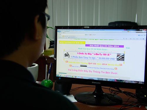Lừa đảo trúng xe và tiền trên mạng - 1 Lừa đảo trúng xe và tiền trên mạng