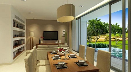 Mở bán biệt thự cao cấp bên biển TP Đà Nẵng tại Hà Nội - 2 Phối cảnh nội thất biệt thự The Point DaNang Beach.