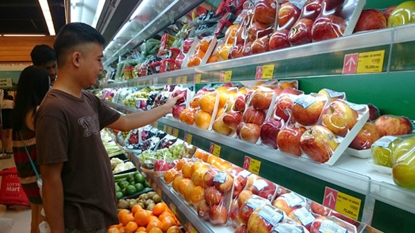 Chất lượng táo nhập khẩu luôn được người tiêu dùng quan tâm. Ảnh: Ngọc Châu