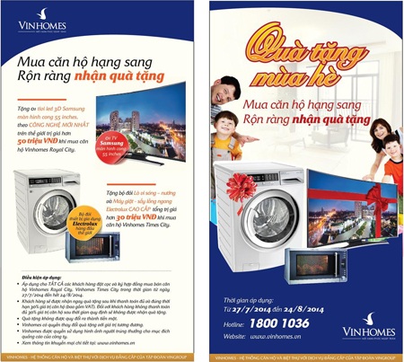Vinhomes tri ân khách hàng