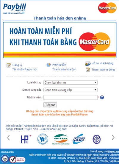 Cơn mưa quà tặng từ MasterCard và Payoo - 2 Tại trang