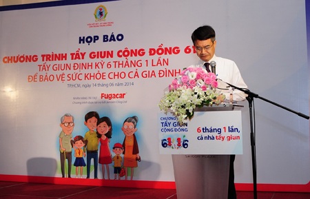 “Cần tập thói quen tẩy giun định kì cho cả gia đình” - 1 TS. Trần Thanh Dương, Viện trưởng Viện Sốt rét -