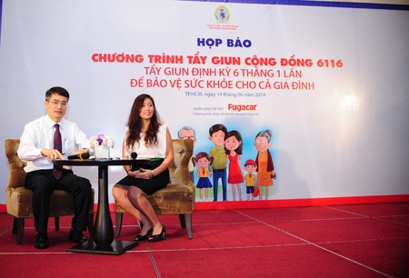 “Cần tập thói quen tẩy giun định kì cho cả gia đình” - 2 T