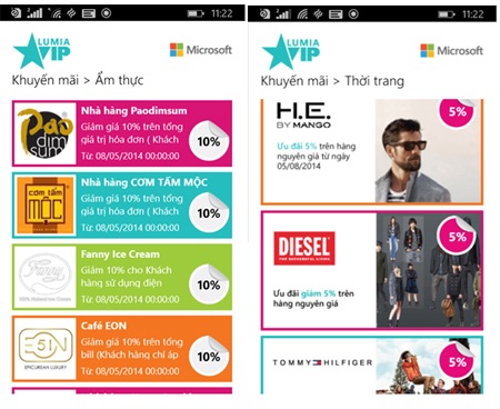 Khám phá trợ thủ săn hàng khuyến mãi Lumia VIP - 1 Bạn muốn tìm deal ăn uống? Mua sắm? Chỉ cần hỏi, trợ thủ sẽ trả lời!