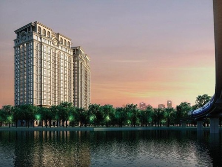 D’. Le Pont D’or - Hoàng Cầu, có tới 90% căn hộ hướng hồ