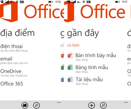 Microsoft Office – văn phòng di động