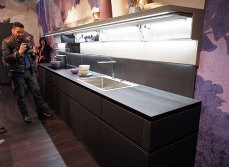 Mẫu trưng bày tại triển lãm EuroCucina 2014 tại Milan, Italy
