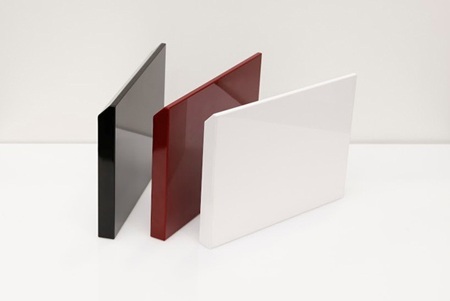 Mẫu Acrylic bóng gương vát xéo không đường cạnh