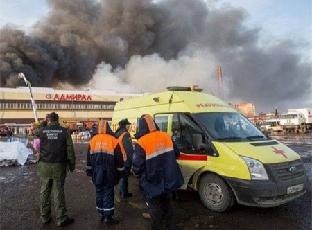 Nga khởi tố hình sự vụ cháy trung tâm thương mại ở Tatarstan