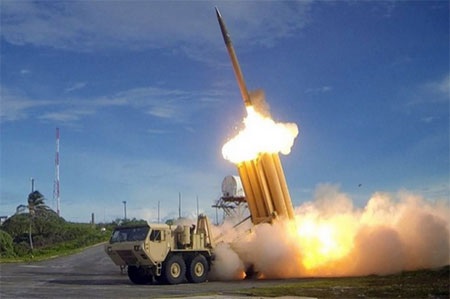 Mỹ bác quan ngại của Trung Quốc về hệ thống tên lửa THAAD - 1 Hệ thống phòng thủ tên lửa tầm cao (THAAD) ở Hàn Quốc (Nguồn: stripes.com)