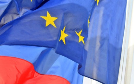 Lá cờ của Liên minh châu Âu - EU (Ảnh Sputnik News)