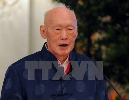 Tầm nhìn và khả năng lãnh đạo kiệt xuất của ông Lý Quang Diệu - 1 Cựu Thủ tướng Singapore Lý Quang Diệu. (Nguồn: AFP/TTXVN)