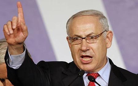 Chiến thắng của ông Netanyahu khiến thế giới lo ngại - 1 Thủ tướng Netanyahu ăn mừng chiến thắng