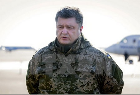 Tổng thống Ukraine ký luật trao quy chế đặc biệt cho miền Đông - 1 Tổng thống Petro Poroshenko. (Nguồn: AFP/TTXVN)