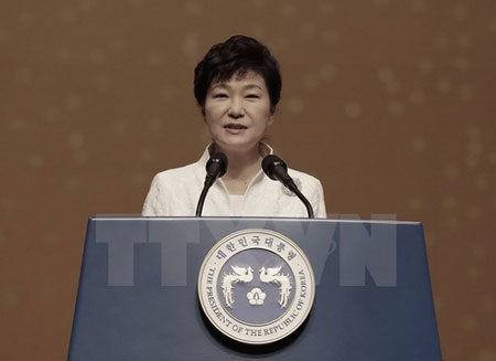 Tổng thống Park Geun-hye (Nguồn: AFP/TTXVN)