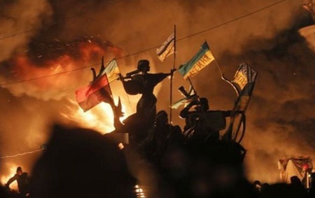 Ukraine và những dấu hiệu sụp đổ - 3 Quảng trường Độc lập ở Kiev ngày 18/2/2014