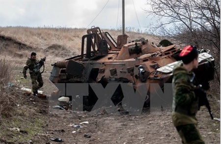 OSCE tố quân đội Ukraine bắn phá dữ dội ngôi làng thuộc tỉnh Donetsk - 1 OSCE tố quân đội Ukraine bắn phá dữ dội ngôi làng thuộc tỉnh Donetsk