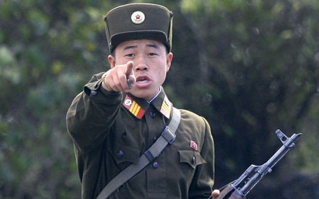 Triều Tiên thông báo bắt giữ 2 “gián điệp” Hàn Quốc - 1 Binh sĩ Triều Tiên (Ảnh minh họa: Getty)