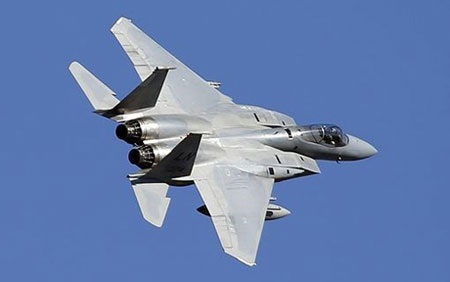 Tiêm kích F-15 của Mỹ (ảnh: AP)