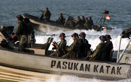 Indonesia sắp ra mắt lực lượng mới chống cướp biển và buôn lậu - 1 Hải quân Indonesia (ảnh: demotix)