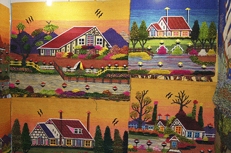 Sản phẩm thêu đặc sắc của Ấn Độ