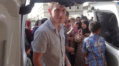 Những bức thư xúc động của con tin IS khi còn sống - 1 Abdul-Rahman Kassig (ảnh: BBC)