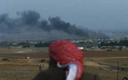 Cắt đứt đường tiếp vận huyết mạch của IS đến Kobani - 1 Chiến sự tại Kobani sẽ ác liệt trong những giờ tới