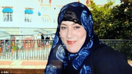 "Góa phụ trắng" Lewthwaite bị giết khi chiến đấu ở Ukraine? - 1 Góa phụ trắng Samantha Lewthwaite (Nguồn: BBC)