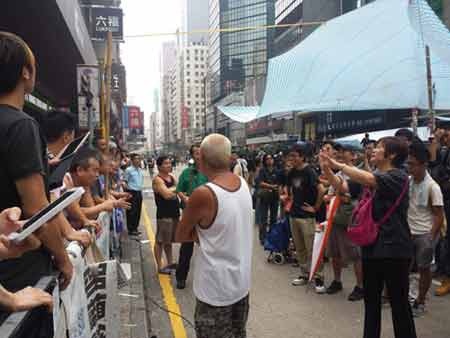 Hong Kong sẵn sàng cho hành động tại Mong Kok vào sáng 25/11 - 1 Tình hình biểu tình ở Mong Kok rất phức tạp