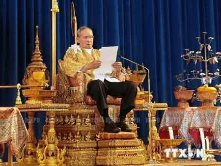 Nhà Vua Thái Lan Bhumibol Adulyadej (nguồn: AFP/TTXVN)