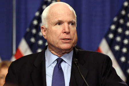 "Làn sóng" Cộng hòa sẽ chi phối chính sách đối ngoại Mỹ - 2 Thượng nghị sĩ bang Arizona John McCain