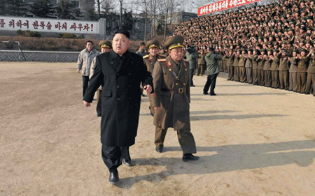 Tại sao Triều Tiên thả hai công dân Mỹ? - 2 Nhà lãnh đạo Triều Tiên Kim Jong-un (ảnh: AFP)