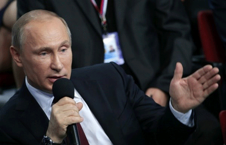Tổng thống Nga Putin phê chuẩn thỏa thuận về dẫn độ với Việt Nam - 1 Tổng thống Putin đã ký đạo luật phê chuẩn thảo thuận dẫn độ với Việt Nam. (Ảnh: Itar Tass)