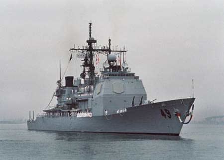 Tàu chiến USS Vincennes của Hải quân Mỹ