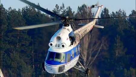 Máy bay trực thăng MI-2. (Nguồn: siberiantimes.com)