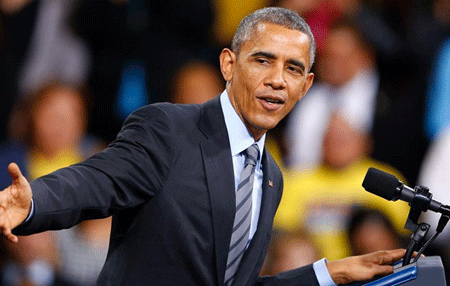 Thượng viện Mỹ biểu quyết về quyền chiến tranh của Tổng thống - 1 Tổng thống Barack Obama (nguồn: gallup)