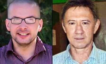 Giải cứu con tin khủng bố - không phải chuyện dễ - 1 Phóng viên Luke Somers (trái) và giáo viên Pierre Korkie