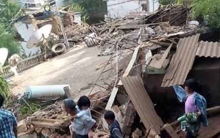 Trung Quốc động đất ở Vân Nam 1 người chết, 22 bị thương - 1 Trận động đất gần đây nhất tại khu vực này cũng đã gây nhiều thiệt hại