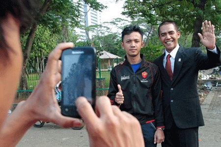 Gặp người có thể giúp tổng thống Obama "phân thân làm đôi" - 3 Nhiều người không thể tin nổi Obama đang đứng trước mặt mình